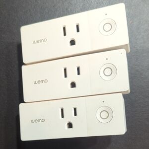 Wemo Mini Smart Plug (White) - Pack of 3